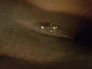 Teasing this pretty pussy for later. Not allowing myself to cum 12/16