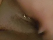 Teasing this pretty pussy for later. Not allowing myself to cum 14/16