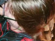 Stepdaughter swallowing fat cock 5/16