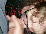 Stepdaughter swallowing fat cock 9/16