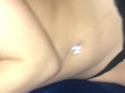 Funny cumshot RANDOM tinder hookup 4/16