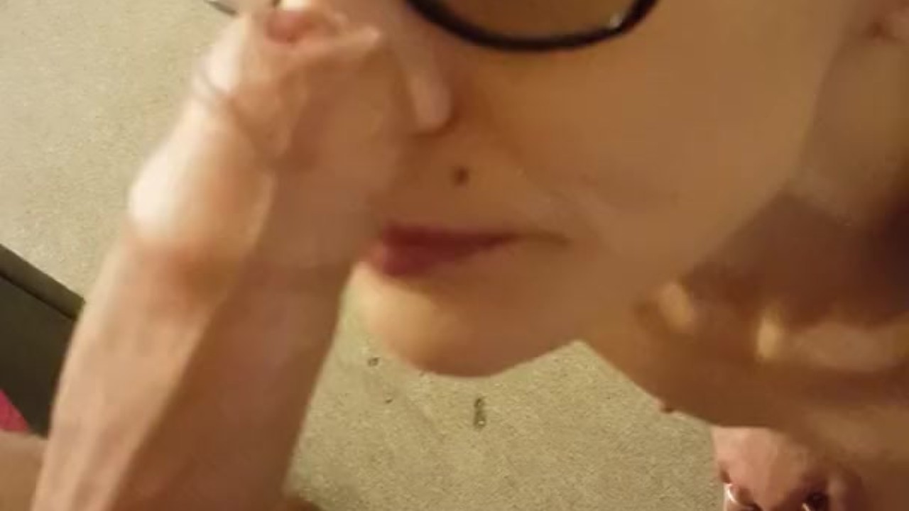 Deepthroat Slut Teen Stepsister Cute Glasses Best Face
