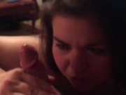 NFL and CHILL-Lucky Husband Gets BJ While Watching Football-Karyme Kummz 15/16