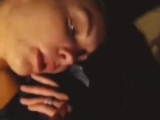 Blonde teen begs for cum shot and gets it 16/16