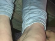 Barely Legal  Girl Gives Cute Foot job And Gets Fucked 3/16