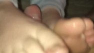 Teen bare feet pics - Barely legal daddys girl gives cute foot job and gets fucked