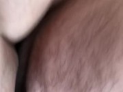 Girl Takes cream pie by veiny cock 14/16