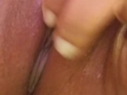 Slow Pee and Pussy Play 4/16