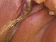 Slow Pee and Pussy Play 5/16