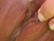 Slow Pee and Pussy Play 8/16