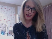 Verbally humiliated & ordered to cum to his own embarrassment - EroticTanya 4/16