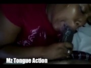 The Most Explosive Blowjob, Facial, Sloppy Deepthroat by Mz Tongue Action 3/16