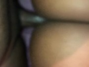 Walked in on my step sister and decided to help her out 15/16