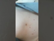 Amateur chubby hairy HOUSEWIFE fucked by huge cock and REAL SQUIRT dildo 4/16