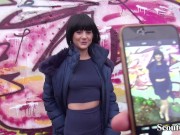 GERMAN SCOUT - Schlankes Teen Lullu in Berlin Park ohne Gummi gefickt 8/16