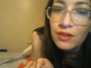 Asian Teen Smoker Talks Dirty & Teases You Smoking lizlovejoy.manyvids.com 13/16