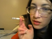 Asian Teen Smoker Talks Dirty & Teases You Smoking lizlovejoy.manyvids.com 14/16