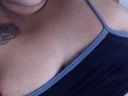 Oh my god, there are so much of milk coming of my tits 1/16