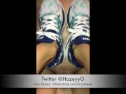Hazel gets fucked in her sneakers 11/16