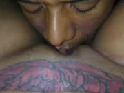 Mixed Bitch gets that sweet pussy ate ... 10/16