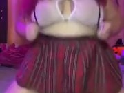 BBW School Girl Riding Cock 15/16