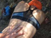 Hiker-Trash Wife finds Dick on the Trail 8/16