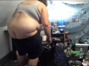 shorts are too big / smoking blunts naked 4/16