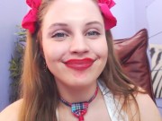 Big Mouth Lady Deep Throats Dildo And Masturbates On Webcam 11/16