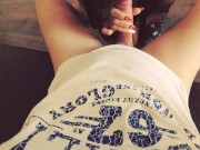 учится сосать и получает сперму на лицо 2/16