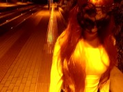 Gode così tanto mentre lo succhio in stazione che sborra appena mi scopa! 3/16