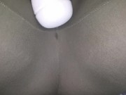 Squirting Orgasm in my Leggings 7/16