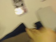 Sexy MILF caught on webcam riding cock reverse cowgirl and creampie 16/16