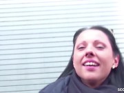 GERMAN SCOUT - DEUTSCHES TEENY JULY AUS BERLIN AUF PARKDECK AO GEFICKT 2/16