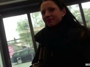 GERMAN SCOUT - DEUTSCHES TEENY JULY AUS BERLIN AUF PARKDECK AO GEFICKT 6/16