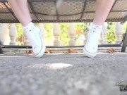 PAWG Paige Turnah outdoor tennis lessons turn in a pussy masturbation 16/16