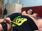 Sweaty Foot Worship & Foot Smelling HJ 9/16