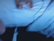 Wife masturbating with her toy then gets fucked from behind gets creampie 3/16