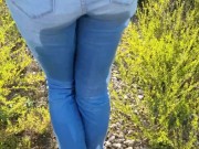 Walking and pissing my pants on the side of the road. 16/16