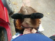 Going To Halloween Party Pulled Over Outside Came On Her Pregnant Belly 2/16