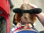 Going To Halloween Party Pulled Over Outside Came On Her Pregnant Belly 4/16