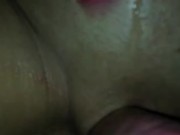 Pussy rubbing on cock to orgasm 2/16