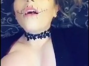 Amelia Skye gets fucked and face sits for Halloween 9/16