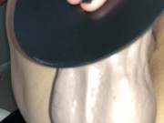 Mr. Hankey's Nick Capra Dildo. My tight filipina pussy enjoyed it. 6/16