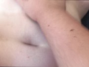 18 Teen Sucks Daddy's Cock And Gets Creampied 13/16