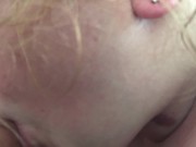 18 Teen Sucks Daddy's Cock And Gets Creampied 6/16