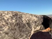 Outdoor Fucking, Sucking and smoking in Red Rock Canyon mountains 16/16