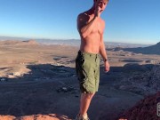 Outdoor Fucking, Sucking and smoking in Red Rock Canyon mountains 5/16