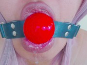 ASMR Ball Gag Drool/Moaning 15/16