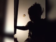 Taking daddys pipe while he take a business call with his bro 16/16