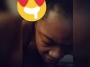 Taking daddys pipe while he take a business call with his bro 5/16